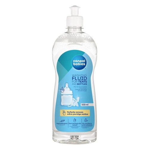 Жидкость для мытья бутылочек и сосок 500 мл Canpol babies 1/500 (5903407015002)
