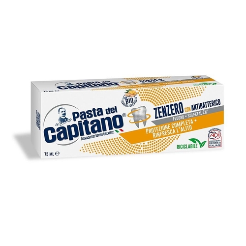 Фото Pasta Del Capitano зубная паста Zenzero 75 мл (8002140039911A)