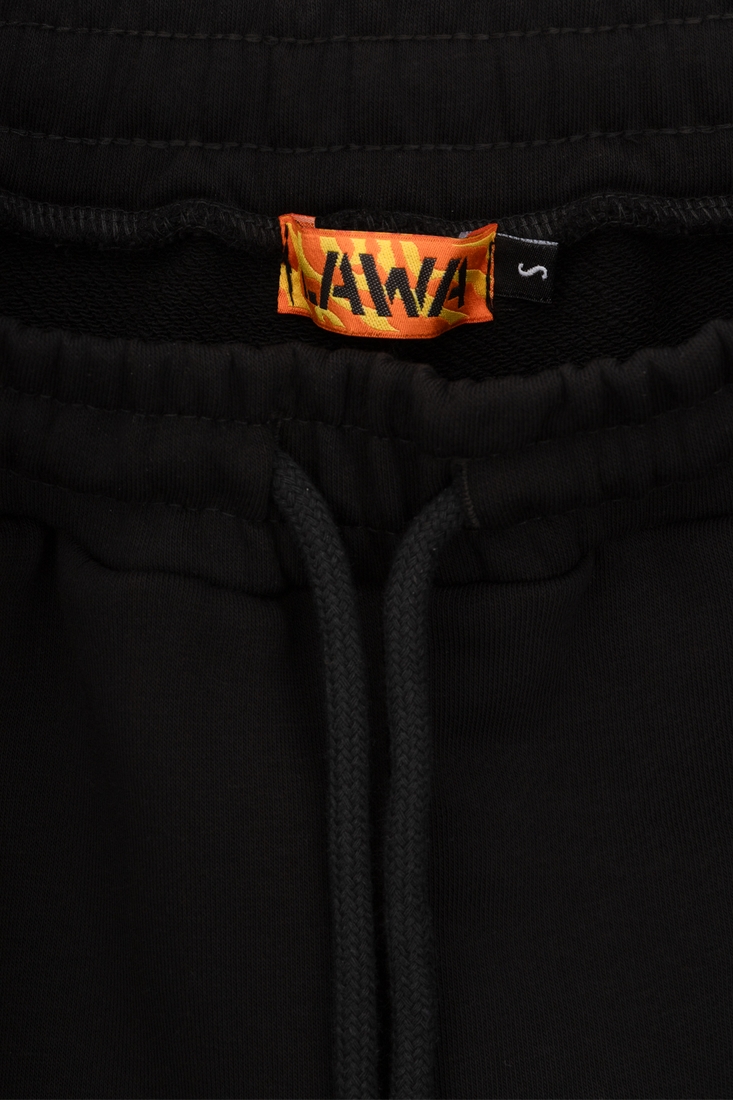 Фото Спортивні штани палаццо жіночі LAWA WBC02378 2XL Чорний (2000990479563D)(LW)