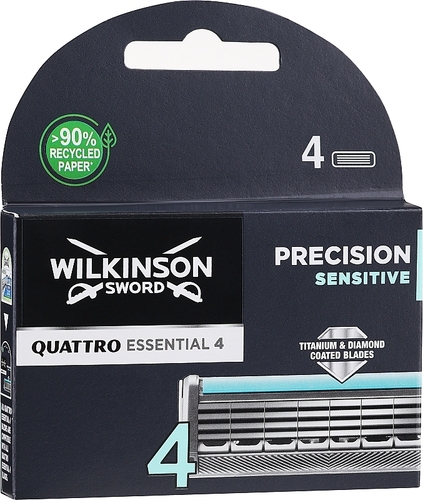 Картриджи WS Quattro Titanium Sensitive W302179200 (4027800509805)