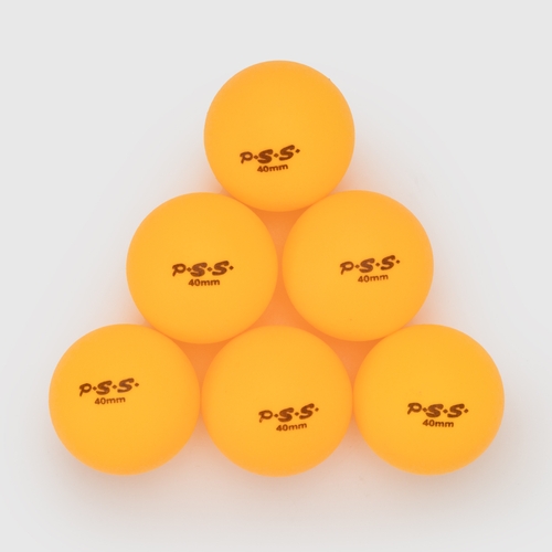 Фото Набор теннисных шариков MS2202 6 шт. Оранжевый (2000989984580)