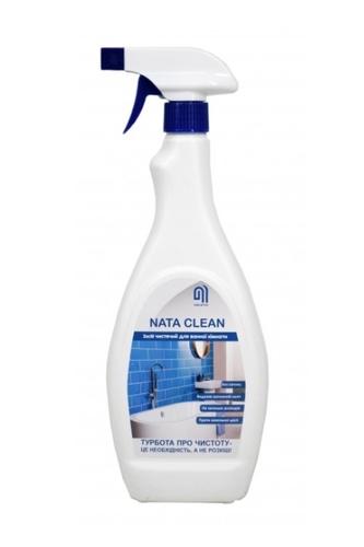 Средство чистящее "NATA-Clean для ванной комнаты", 750 мл с триггером (4823112600731)