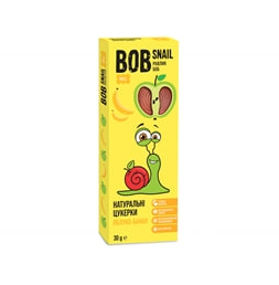Bob Snail цукерки яблучно-бананові 30г 4261 П (4820219344261)