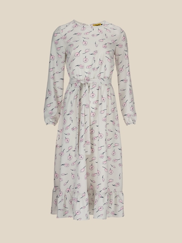 Фото Платье с узором женское LAWA WTC02306 2XL Молочно-розовый (2000990579980S)(LW)