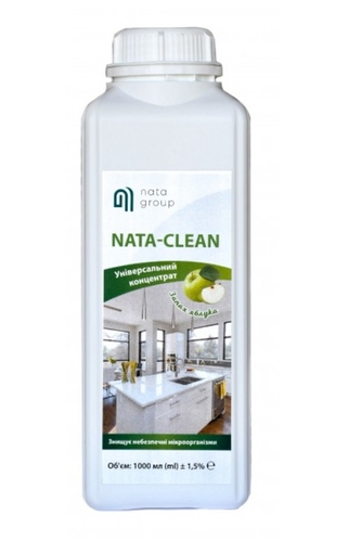 Средство чистящее Nata-Car универсальный концентрат 1000мл с ароматом яблока (4823112600342)