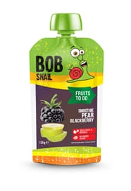 Bob Snail пюре смузи груша-лесная ежевика 120г 3684 П (4820219343684)