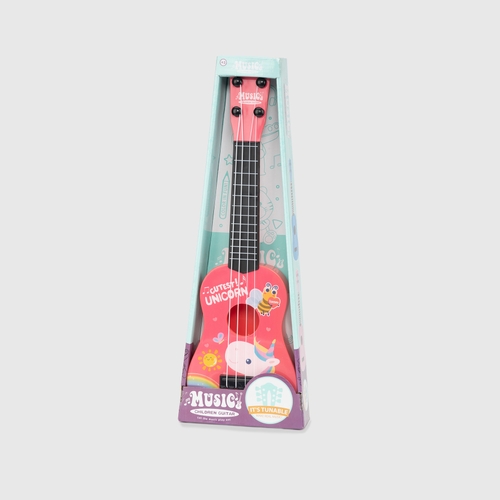 Фото Игрушечная гитара 677-2 АВ Розовый (2000990220523)
