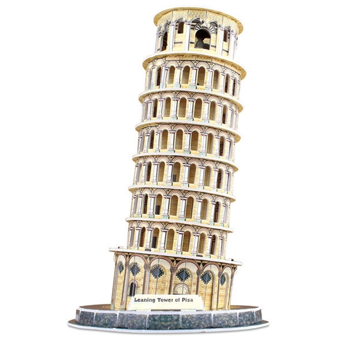 3D пазлы картон (Пизанская башня) ZEINDUSTRY TOYS 168-B4 (6961010220182)