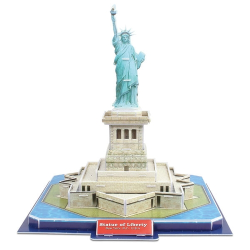 3D пазлы картон (Статуя Свободы) ZEINDUSTRY TOYS 168-B6 (6961010220205)