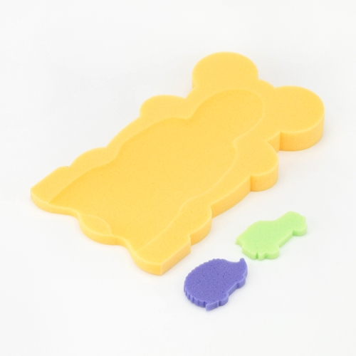 Фото Мягкая вкладка в ванну Sponge-Baby Желтый (2000989730378)