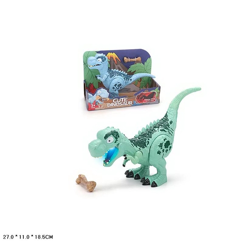 Фото Интерактивная игрушка динозавр 3802-2A Разноцветный (2000990074201)