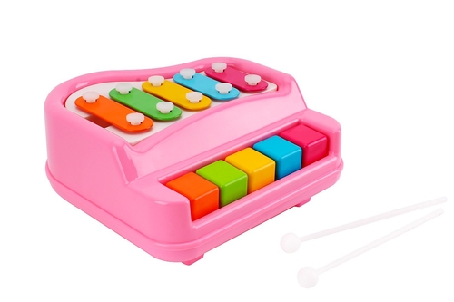 Фото Игрушка "Ксилофон - фортепиано" ТехноК 7907 Разноцветный (2000990330284)
