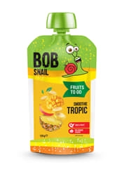 Bob Snail пюре смузи банан-ананас-манго 120г 6388 П (4820219346388)