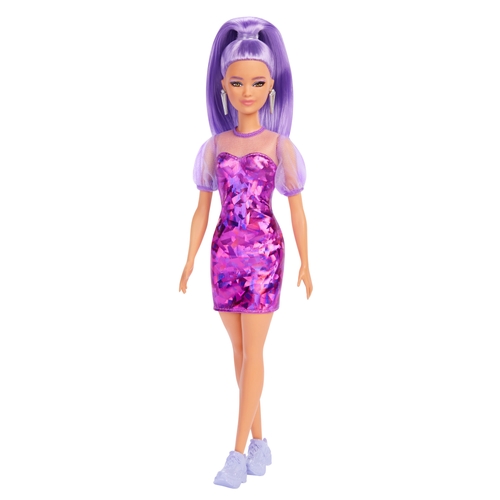 Фото Кукла Barbie "Модница" в фиолетовых оттенках HBV12 (194735002078)