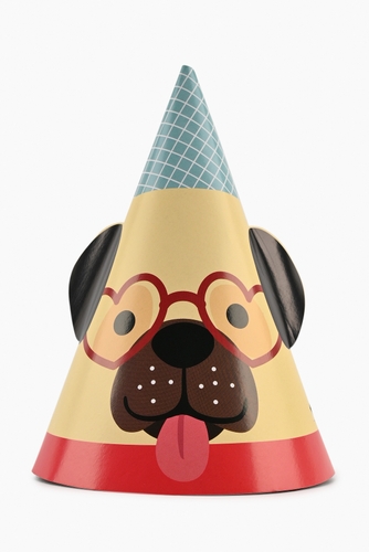 Фото Набор колпаков на голову "Maxi" "Happy Dogs" 6шт., + Резинка MX200216 Разноцветный (4829144122166)(NY)