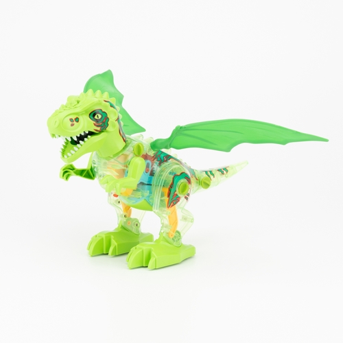 Фото Игрушка Динозавр MEIGAOFAN 22111 со световыми и звуковыми эффектами Салатовый (2000989832676)