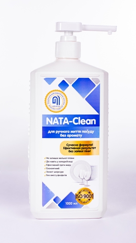 Средство моющее "NATA-Clean для ручного мытья посуды" без аром и запах, 500 мл (4823112600977)