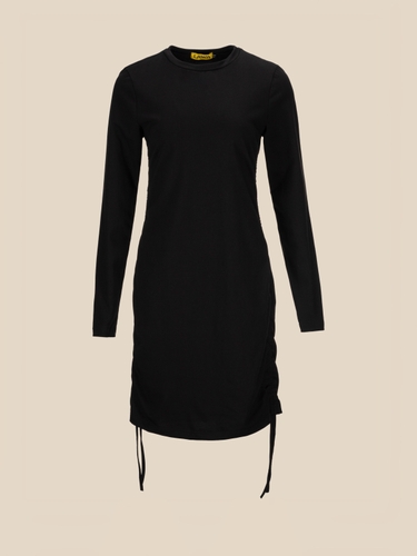 Фото Платье однотонное женское LAWA WTC02368 XL Черный (2000990586490S)(LW)